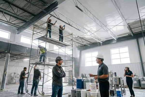 Industrial & Facility Wall Coating Services Grand Rapids project 3