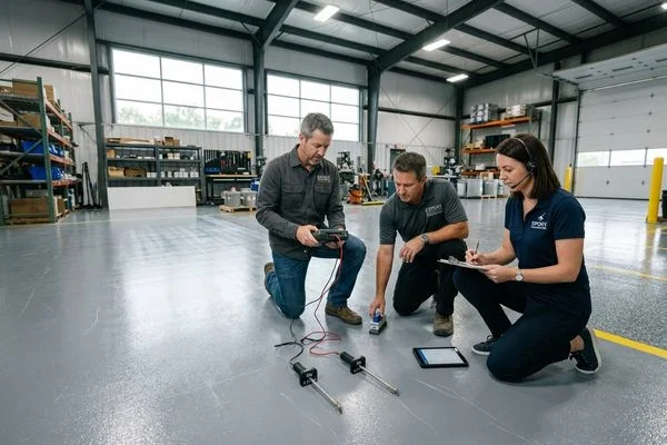 Electrostatic Dissipative & Conductive Floor Systems Grand Rapids project 4