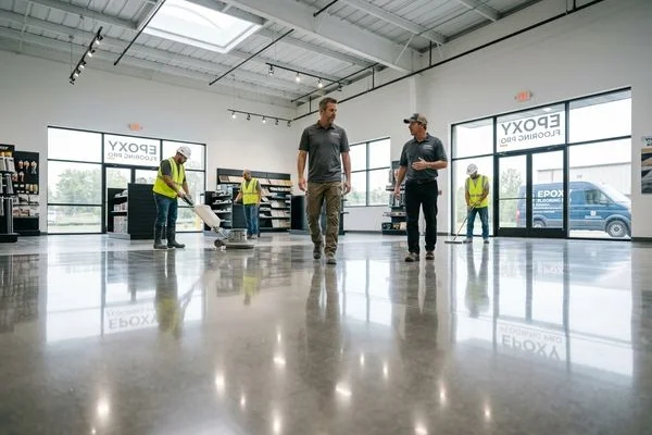 Polished Concrete Grand Rapids project 4