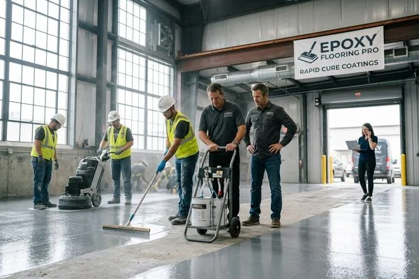 Epoxy & Urethane Flooring Grand Rapids project 5