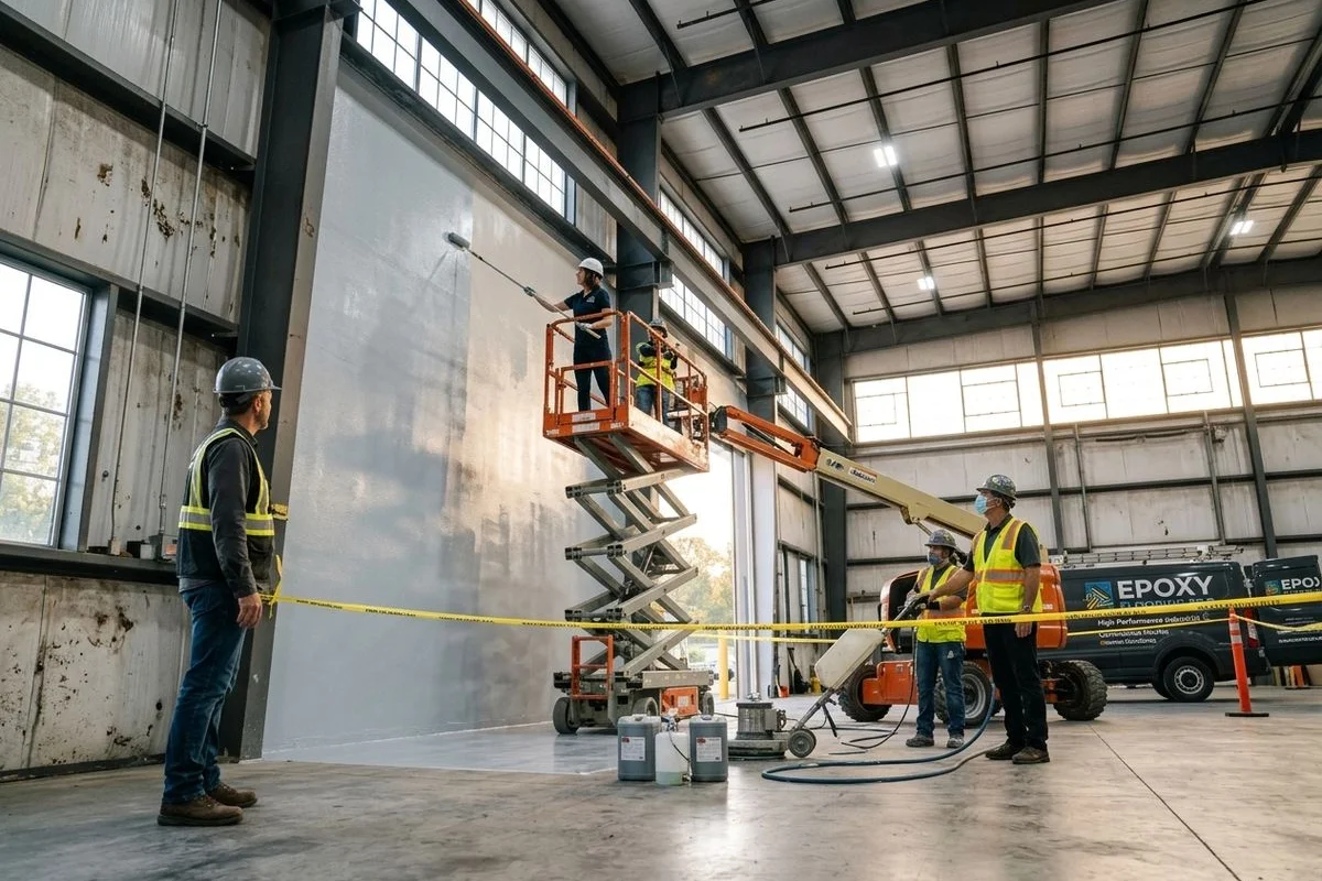 Industrial & Facility Wall Coating Services Grand Rapids