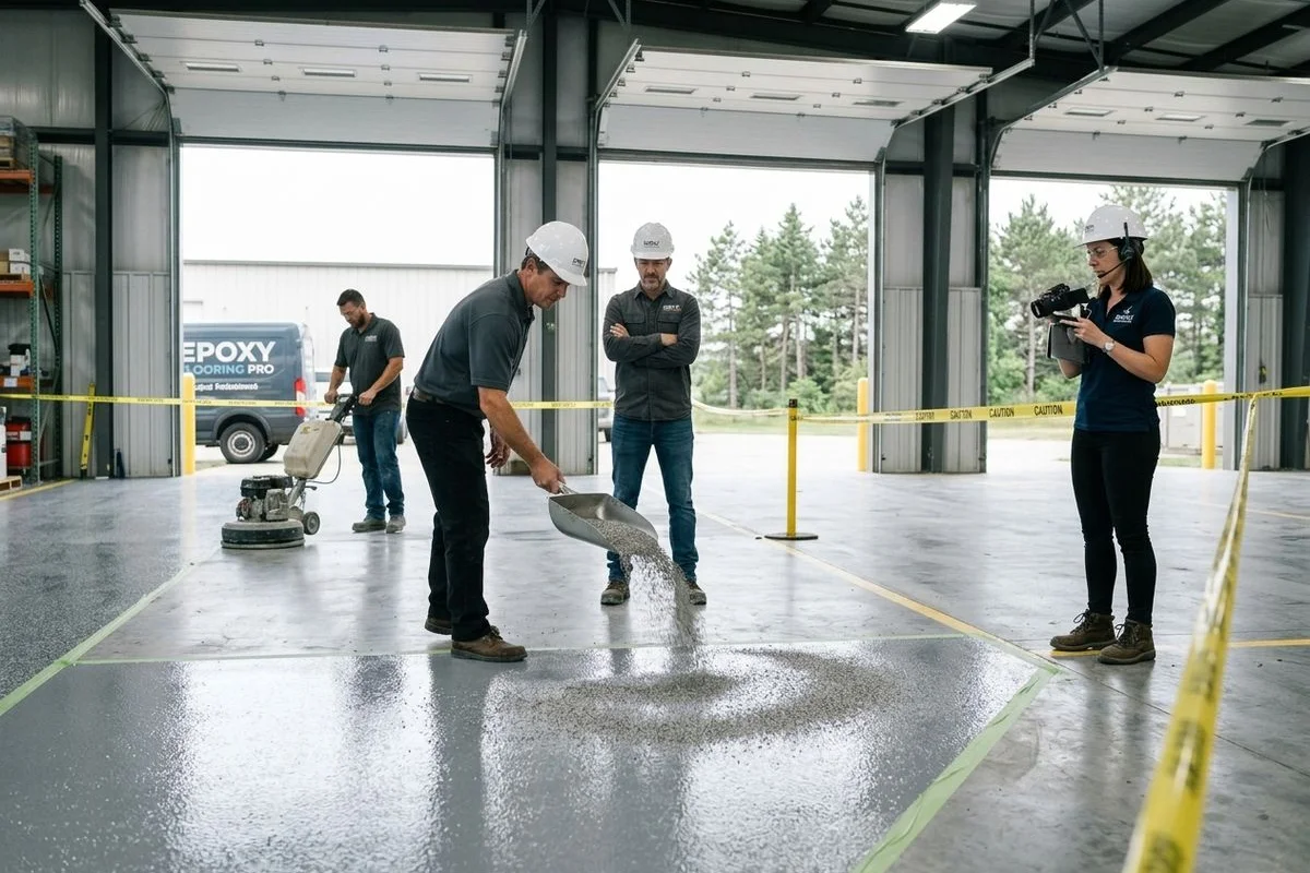 Non-Slip Safety Coatings for Slippery Industrial Floors Grand Rapids